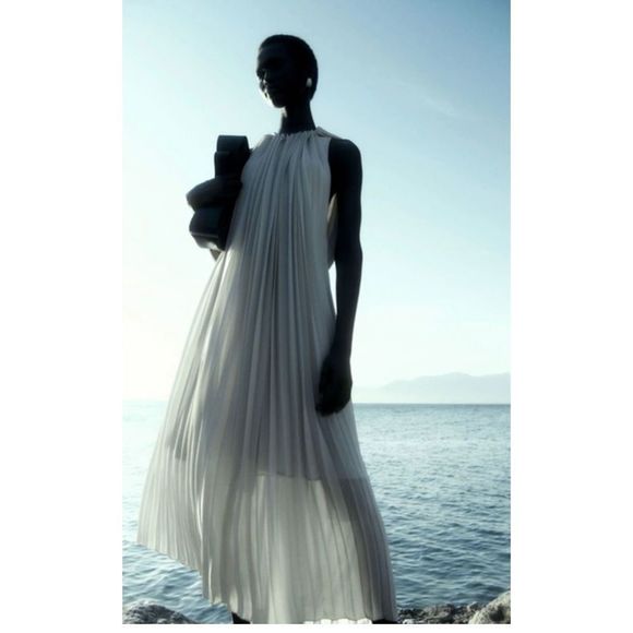 COS Maxi Pleated Dress - Picture 1 of 16